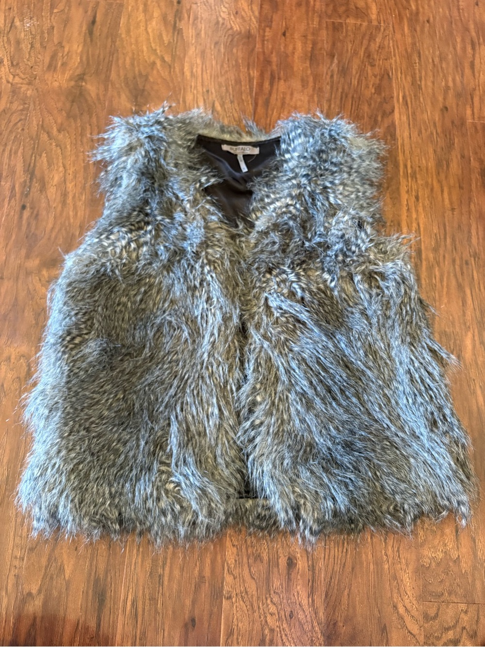 Buffalo David Bitton Faux Fur Vest Size L